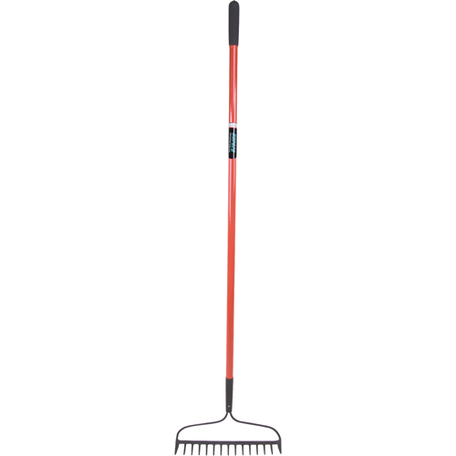 Heavy-Duty Bow Rakes, Fibreglass Handle, 15 Tines Nassau Supply