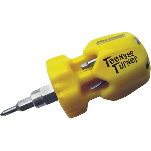 Teeny Turner Screwdriver, Plastic Handle Nassau Supply