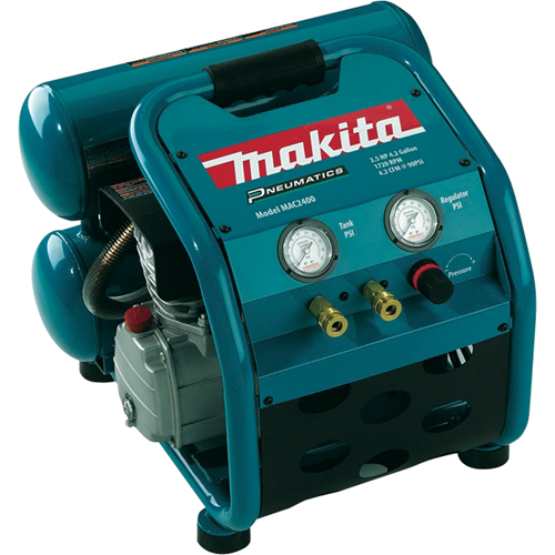 Air Compressors, Electric, 3.3 Gal. (4 US Gal.), 130 PSI, 120/1 V Nassau Supply