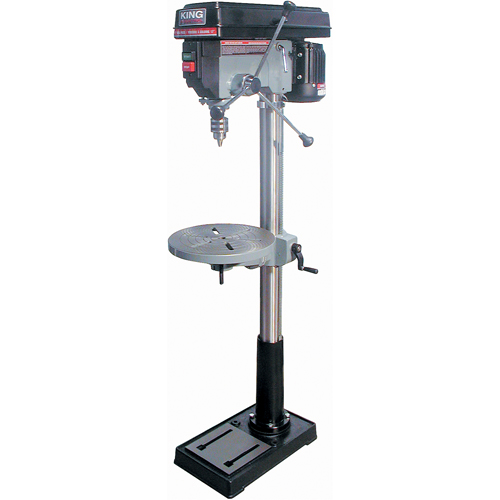 Perceuses &agrave; colonne de plancher, 17", Mandrin 5/8", 3400 tr/min Nassau Supply
