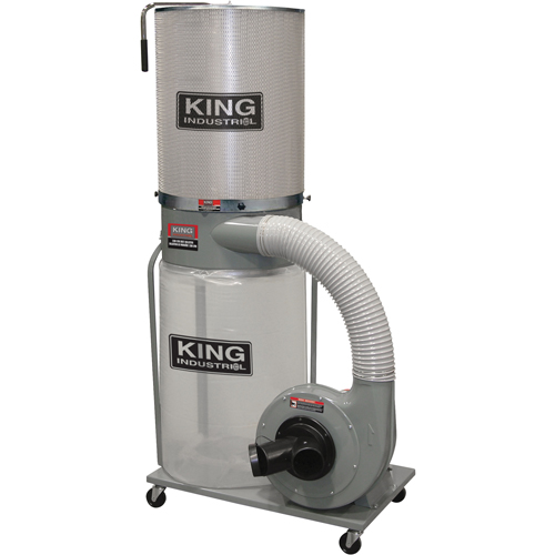 Collecteurs de poussi&egrave;re avec cartouche de filtration, 38" x 27" x 70" Nassau Supply