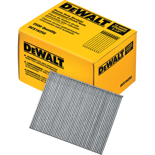 16 Gauge Straight Finish Nails Nassau Supply