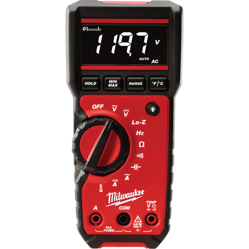 True RMS Multimeter, AC/DC Voltage, AC/DC Current Nassau Supply