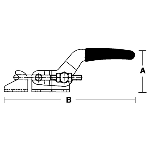 Latch Clamps - 300 Series, 360 lbs. Clamping Force Nassau Supply