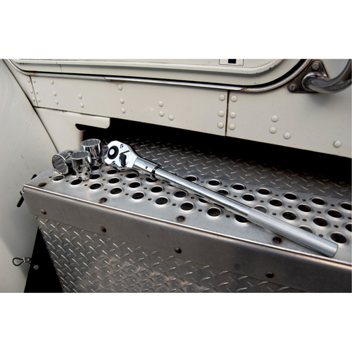 24-Tooth Quick Release Teardrop Ratchet, 3/4" Drive, Plain Handle Nassau Supply