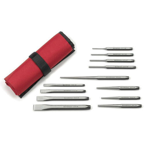 Punch & Chisel Set, 12 Pieces Nassau Supply