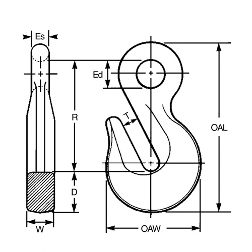 Cam-Alloy&reg; Eye Grab Hook Nassau Supply