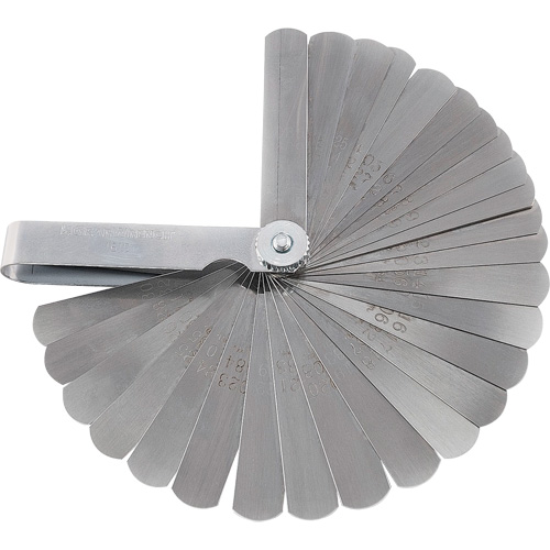 Jauge d&eacute;paisseur SAE/m&eacute;trique de luxe 32 lames Nassau Supply