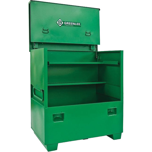 Coffre de chantier, 48" la x 30" p x Vert Nassau Supply