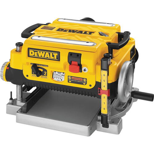 2-Speed Thickness Planer, 19-3/4" W x 22-1/2" L x 13-1/2" H, 20000 RPM No Load Speed Nassau Supply