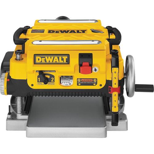2-Speed Thickness Planer, 19-3/4" W x 22-1/2" L x 13-1/2" H, 20000 RPM No Load Speed Nassau Supply