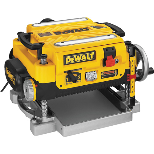 2-Speed Thickness Planer, 19-3/4" W x 22-1/2" L x 13-1/2" H, 20000 RPM No Load Speed Nassau Supply