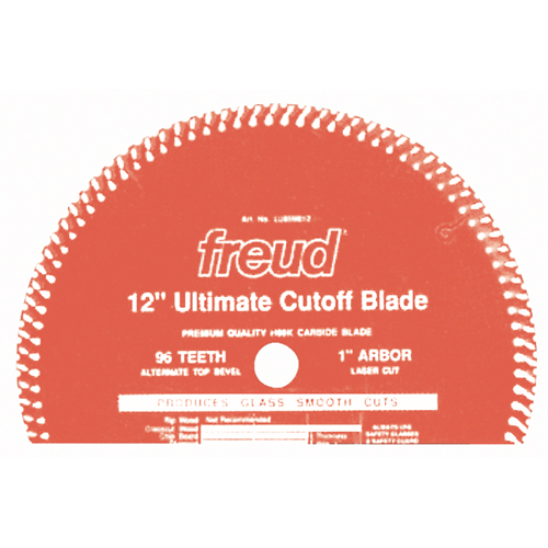 Lames de scie industrielle TCS - finition et coupe en travers, 8", 64 dents, Pour Bois Nassau Supply