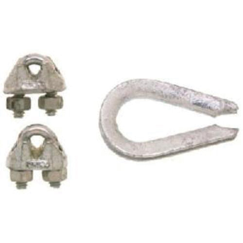 Wire Rope Clips with Thimble Set Nassau Supply