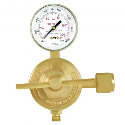 D&eacute;tendeur de poste &agrave; usage moyen &agrave; intensif, Oxyg&egrave;ne, Entr&eacute;e 7/8"-14 gauche(F) Nassau Supply