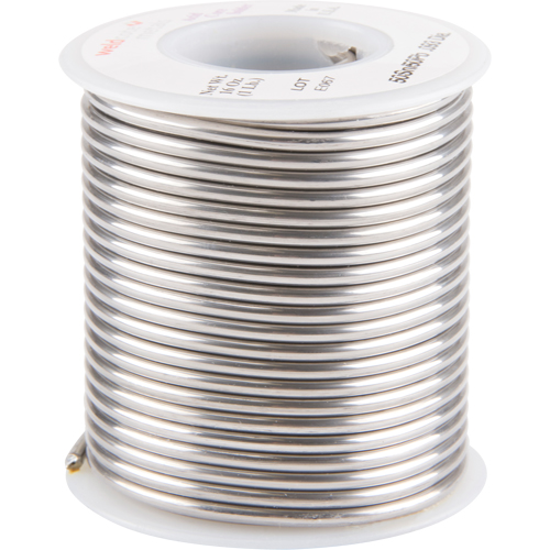 Common Solder, Lead-Based, 50% Tin 50% Lead, Acid Core, 0.09375" Dia. Nassau Supply