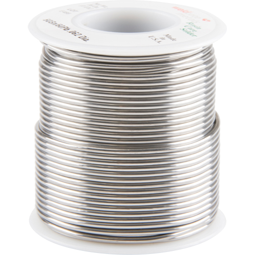 Common Solder, Lead-Based, 50% Tin 50% Lead, Rosin Core, 0.0625" Dia. Nassau Supply
