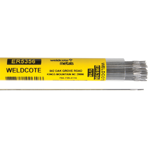 Baguettes pour soudage TIG en longueurs de 36", 1/16", Aluminium Nassau Supply