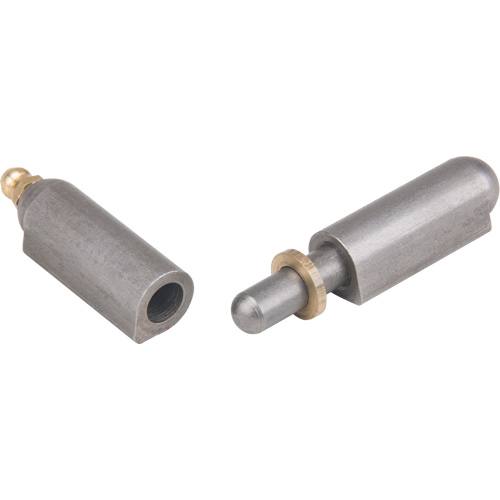 Charni&egrave;re &agrave; souder, 0,512" dia. x 3,15" lo, Acier doux a/goupille fixe en acier Nassau Supply