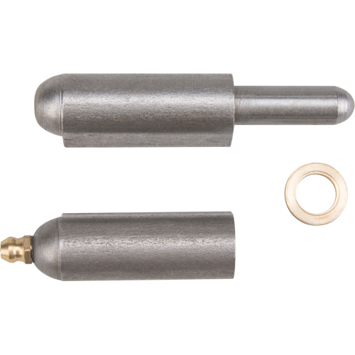 Charni&egrave;re &agrave; souder, 0,63" dia. x 3,937" lo, Acier doux a/goupille fixe en acier Nassau Supply
