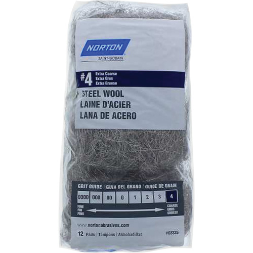 Steel Wool, Roll, Grade 4 Nassau Supply