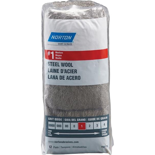 Steel Wool, Roll, Grade 1 Nassau Supply