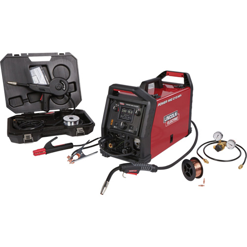 Soudeuse &agrave; proc&eacute;d&eacute; multiple POWER MIG 215 MPi One-Pak en aluminium, 120 V/230 V, 1 Ph, 60 Hz Nassau Supply