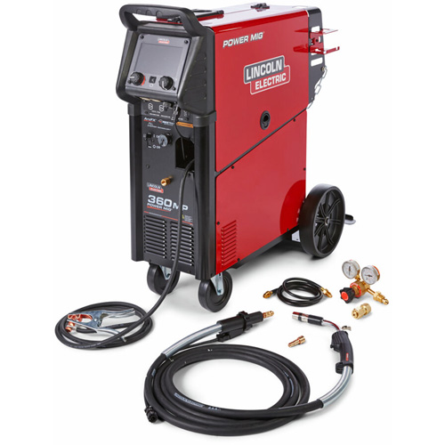 POWER MIG&reg; 360MP Multi-Process Welder, 208 V/230 V/460 V/575 V, 1 Ph, 50/60 Hz Nassau Supply