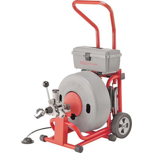 Machine &agrave; tambour no K-6200 avec c&acirc;ble no C-24-IW, &eacute;lectrique, 5/8" x 100' Nassau Supply