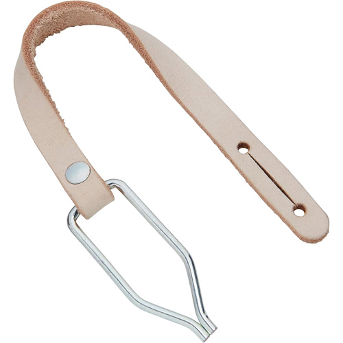 Handline with Thong Clip, Leather, Beige Nassau Supply