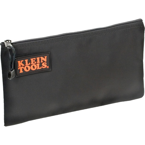 Zipper Tool Pouch, Ballistic Nylon, 1 Pockets, Black Nassau Supply