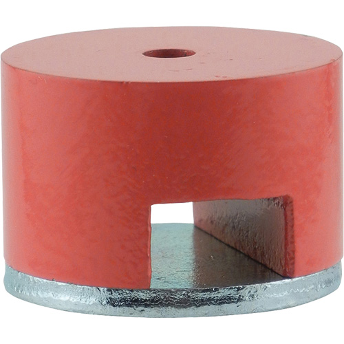 Alnico Button Magnet, 1-1/4" Dia., 14 lbs. Pull Nassau Supply