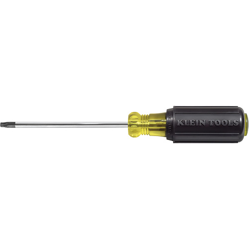 Tournevis Klein a/manche caoutchout&eacute;-Tournevis Torx &agrave; tige ronde Nassau Supply