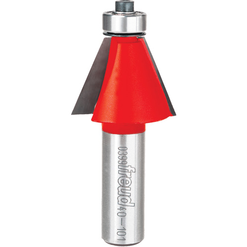 Router Bit - Chamfer Bit, 1-1/4" Dia., 1/2" Shank Nassau Supply