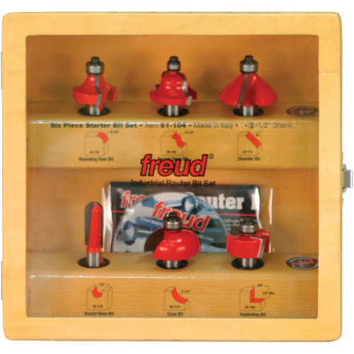 Jeu de d&eacute;marrage de fraises avec mandrins de 1/2" Nassau Supply