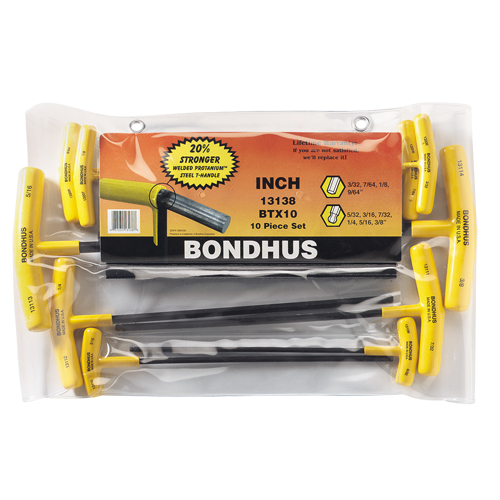 Ball Driver&reg; Hex Keys Set, 10 Pcs., Imperial Nassau Supply