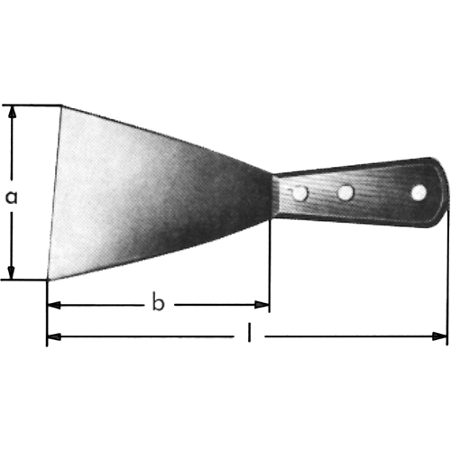 Couteaux &agrave; mastiquer & spatules Nassau Supply