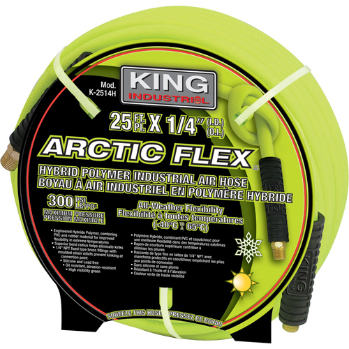 25' Hybrid Polymer Industrial Air Hose Nassau Supply