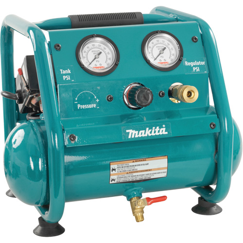 Compact Air Compressor, Electric, 1 Gal. (1.2 US Gal), 125 PSI, 120/1 V Nassau Supply
