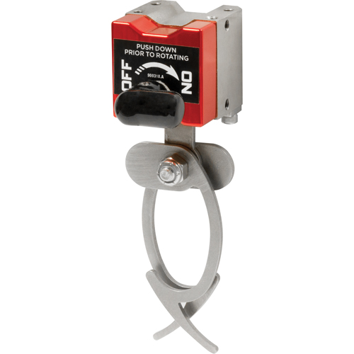 Crochets de suspension avec interrupteur, Longueur de 5-3/4", Diam&egrave;tre de 1-3/4", Capacit&eacute; de 35 lb Nassau Supply