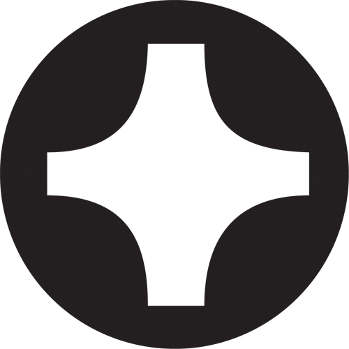 Embout de rechange pour tournevis multi embouts Sixpac Plus, Phillips, 3, Prise 1/4" Nassau Supply