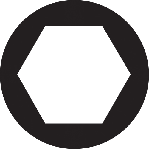 Embout de rechange pour tournevis multi embouts Sixpac Plus, Hexagonale, 5,5 mm, Prise 1/4" Nassau Supply