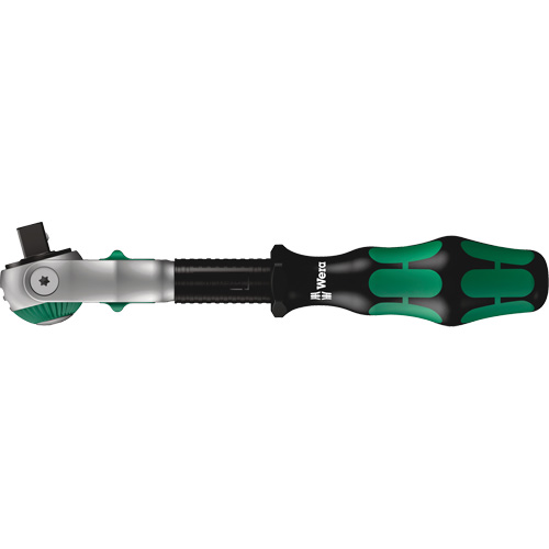 Zyklop Speed Ratchet with Sleeve & 5 Positions Head, 3/8" Drive, Ergonomic Handle Nassau Supply