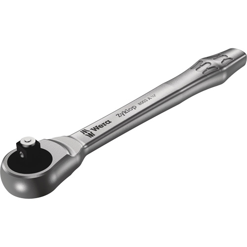 Rochet en m&eacute;tal Zyklop 1/4 &agrave; poussoir, Prise de 1/4", Poign&eacute;e Ordinaire Nassau Supply