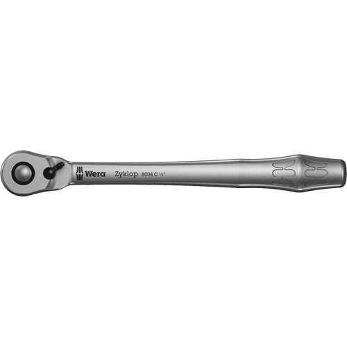 Zyklop Metal 1/2 Ratchet with Switch Lever , 1/2" Drive, Plain Handle Nassau Supply
