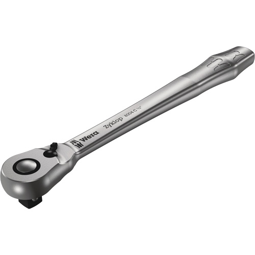 Zyklop Metal 1/2 Ratchet with Switch Lever , 1/2" Drive, Plain Handle Nassau Supply