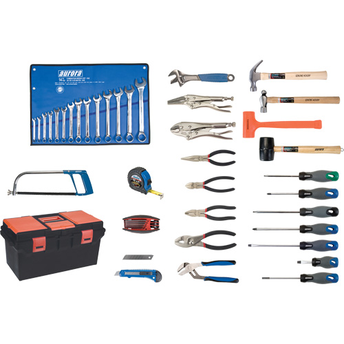 Jeu d'outils de luxe avec coffret en plastique, 56 morcea Nassau Supply
