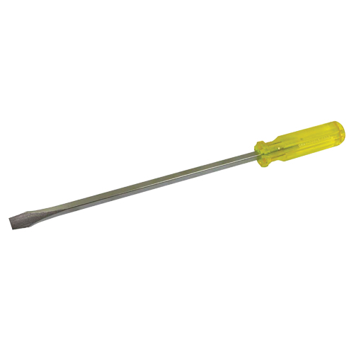 Tournevis fendu, 1/2", 16-3/4" lo, Prise Plastique Nassau Supply
