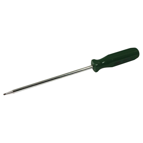 Tournevis &agrave; pointe carr&eacute;e, Tige de #1, Ronde, 12-1/4" lo, Prise en Plastique Nassau Supply