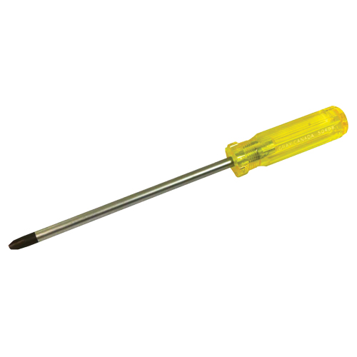 Tournevis Phillips, #2, 8-1/4" l, Prise Plastique Nassau Supply